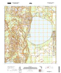 Lake Weohyakapka 2021 topographic map thumbnail