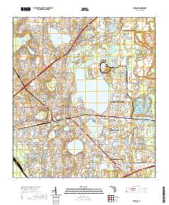 Lakeland 2021 topographic map thumbnail