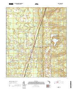 Lawtey 2021 topographic map thumbnail