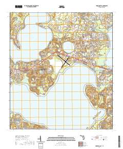 Leesburg East 2021 topographic map thumbnail