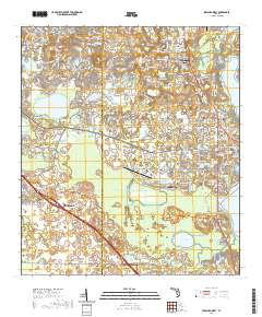 Leesburg West 2021 topographic map thumbnail