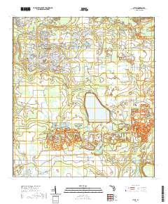 Lithia 2021 topographic map thumbnail