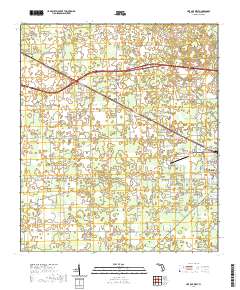 Live Oak West 2021 topographic map thumbnail