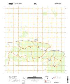 Long Pine Key 2021 topographic map thumbnail