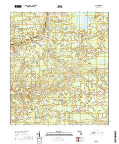 Lulu 2021 topographic map thumbnail