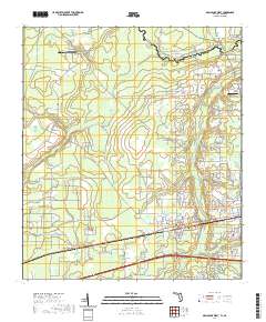 Macclenny West 2021 topographic map thumbnail