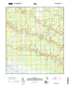 Manlin Hammock 2021 topographic map thumbnail