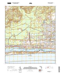 Mary Esther 2021 topographic map thumbnail
