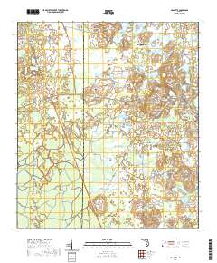 Mascotte 2021 topographic map thumbnail