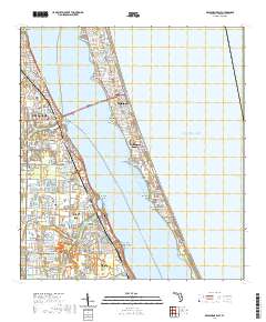 Melbourne East 2021 topographic map thumbnail