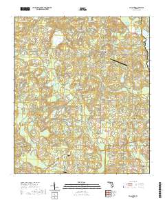 Miccosukee 2021 topographic map thumbnail