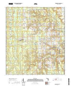 Middleburg SW 2021 topographic map thumbnail