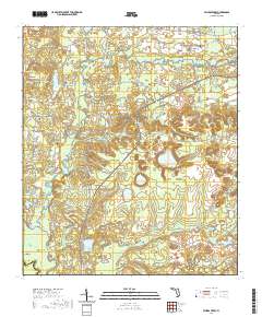 Millers Ferry 2021 topographic map thumbnail