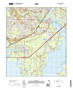 Milton South 2021 topographic map thumbnail