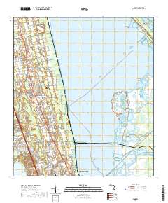 Mims 2021 topographic map thumbnail