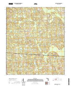 Monticello NE 2021 topographic map thumbnail
