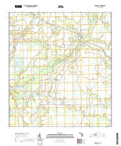 Myakka City 2021 topographic map thumbnail