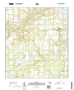 Myakka City NW 2021 topographic map thumbnail