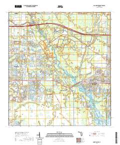 Myakka River 2021 topographic map thumbnail