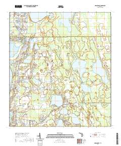 Narcoossee 2021 topographic map thumbnail