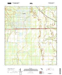 Narcoossee NE 2021 topographic map thumbnail