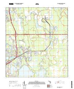 Narcoossee NW 2021 topographic map thumbnail