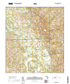 Newberry SW 2021 topographic map thumbnail