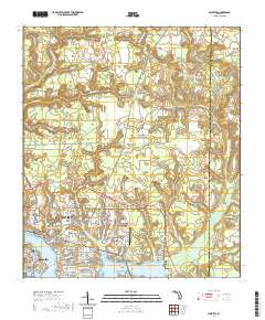 Niceville 2021 topographic map thumbnail