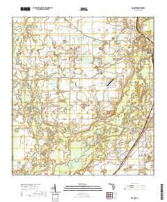 Nocatee 2021 topographic map thumbnail