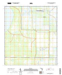 North of Gum Slough 2021 topographic map thumbnail