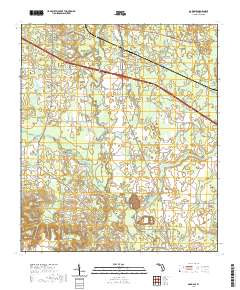 Oakdale 2021 topographic map thumbnail