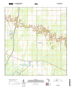 Ochopee 2021 topographic map thumbnail