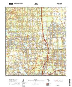 Odessa 2021 topographic map thumbnail