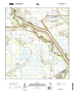 Okeechobee NW 2021 topographic map thumbnail