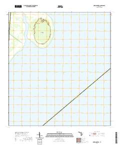 Okeechobee SE 2021 topographic map thumbnail