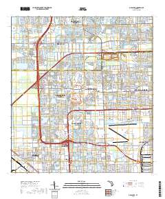 Opa-locka 2021 topographic map thumbnail