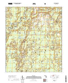 Orange 2021 topographic map thumbnail