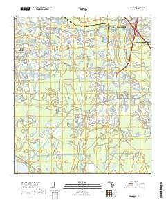 Orangedale 2021 topographic map thumbnail