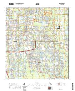 Oviedo SW 2021 topographic map thumbnail