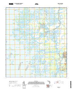 Ozello 2021 topographic map thumbnail