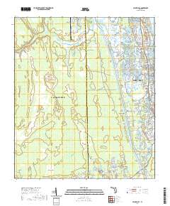 Palm Valley 2021 topographic map thumbnail