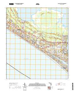 Panama City Beach 2021 topographic map thumbnail