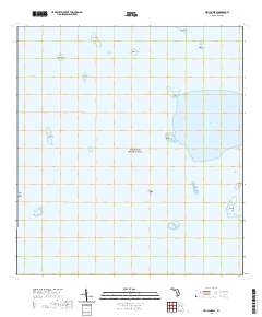 Pelican Keys 2021 topographic map thumbnail
