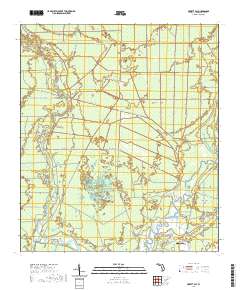 Pickett Bay 2021 topographic map thumbnail