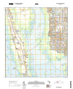 Pine Island Center 2021 topographic map thumbnail