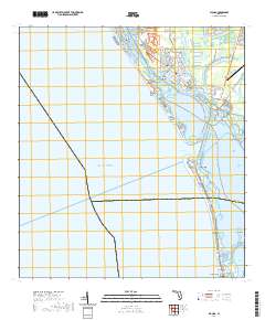 Placida 2021 topographic map thumbnail