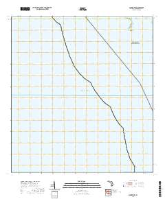 Plover Key 2021 topographic map thumbnail