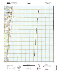 Port Everglades 2021 topographic map thumbnail