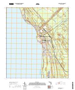 Port Saint Joe 2021 topographic map thumbnail