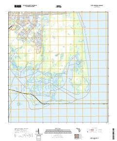 Punta Gorda SW 2021 topographic map thumbnail